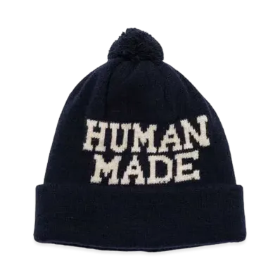HUMAN MADE Pop Beanie "Navy"