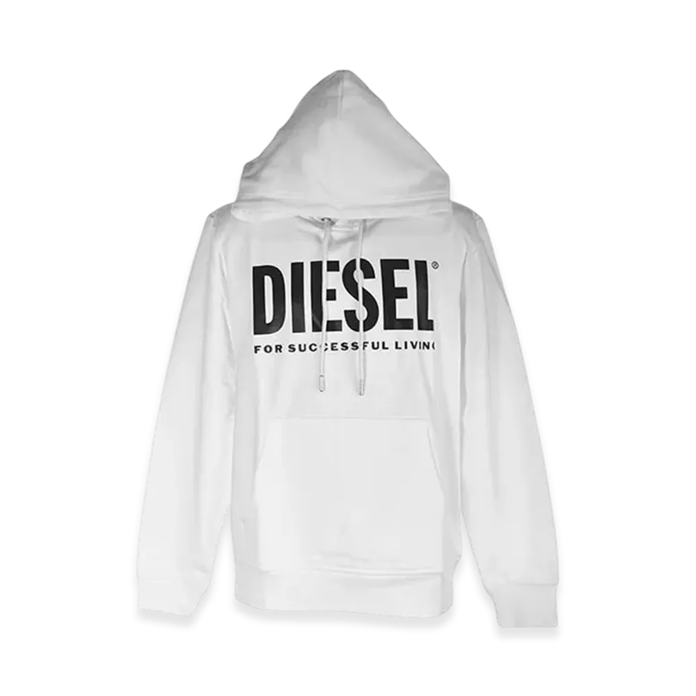Diesel Pullover Hoodie "White"