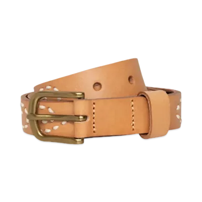 Stussy Embroidered S Belt "Light Tan"