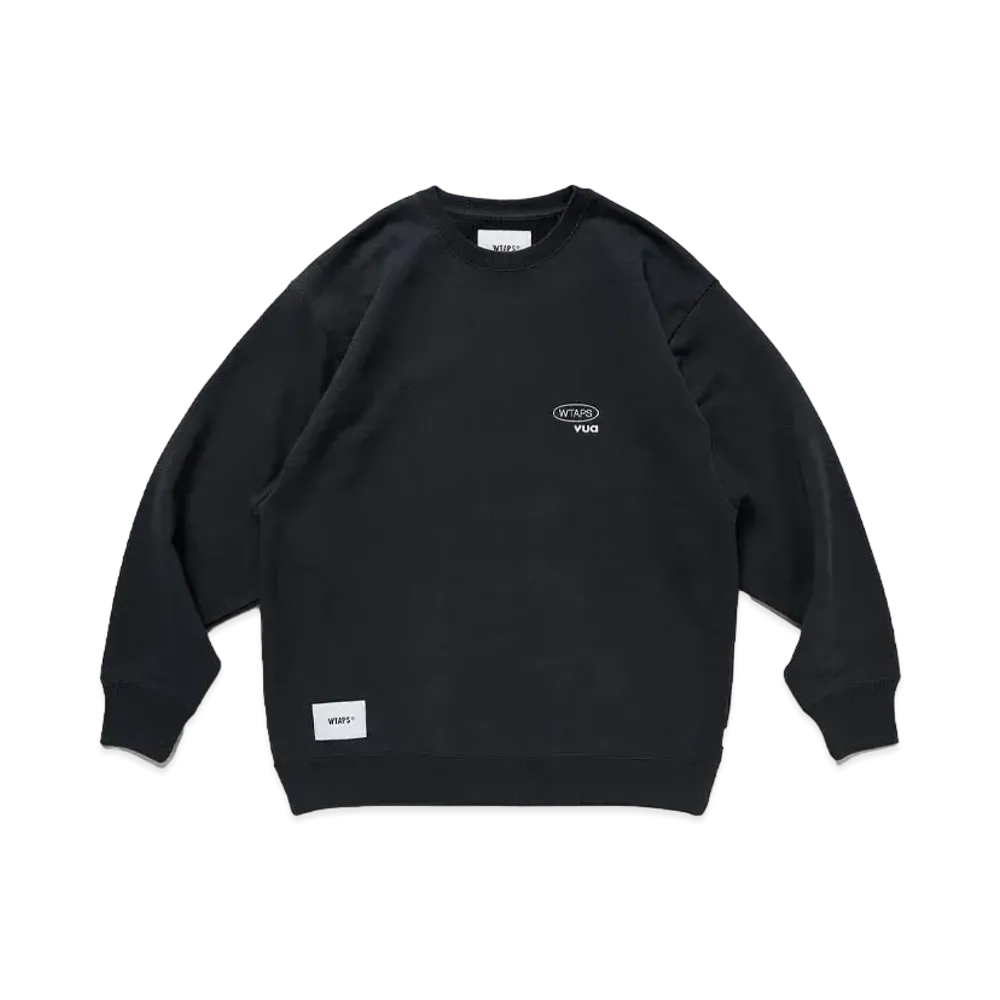 WTAPS AII 02 / Sweater / Cotton. Protect "Black"