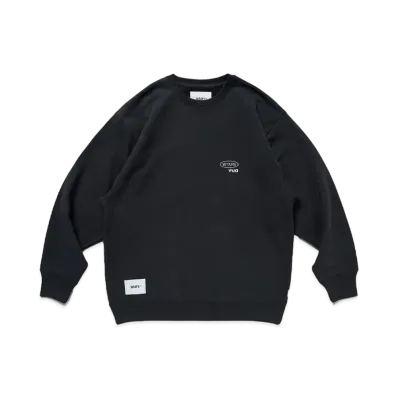 WTAPS AII 02 / Sweater / Cotton. Protect "Black"