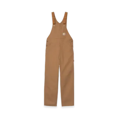 Carhartt WIP Bib Overall "Hamilton Brown(Rinsed)"