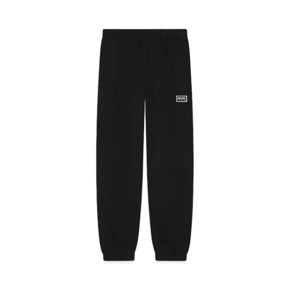 KENZO 'PARIS' Embroidery Classic Two-Tone Jogging Pants "Black"