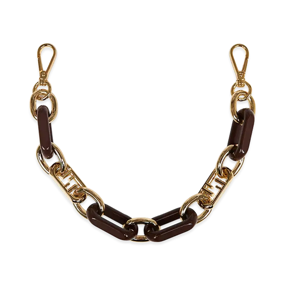 FENDI Women's Bag Accessory "Brown/Gold"