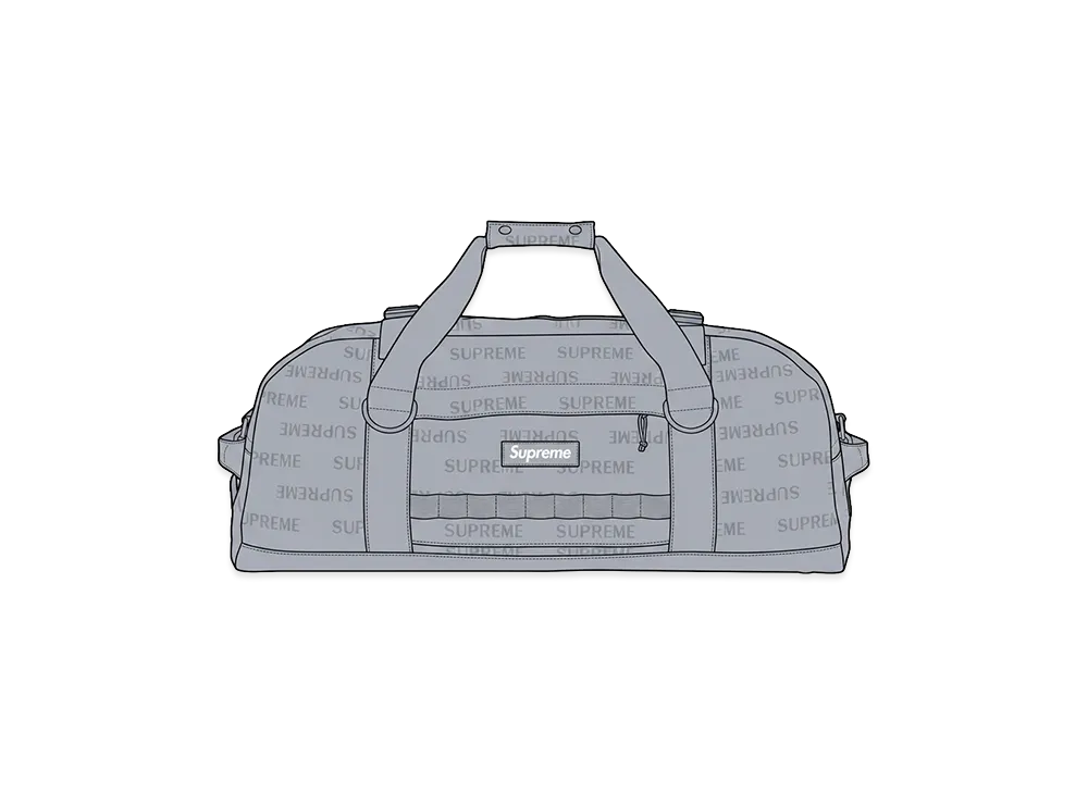Supreme Large Duffle Bag "Light Blue"