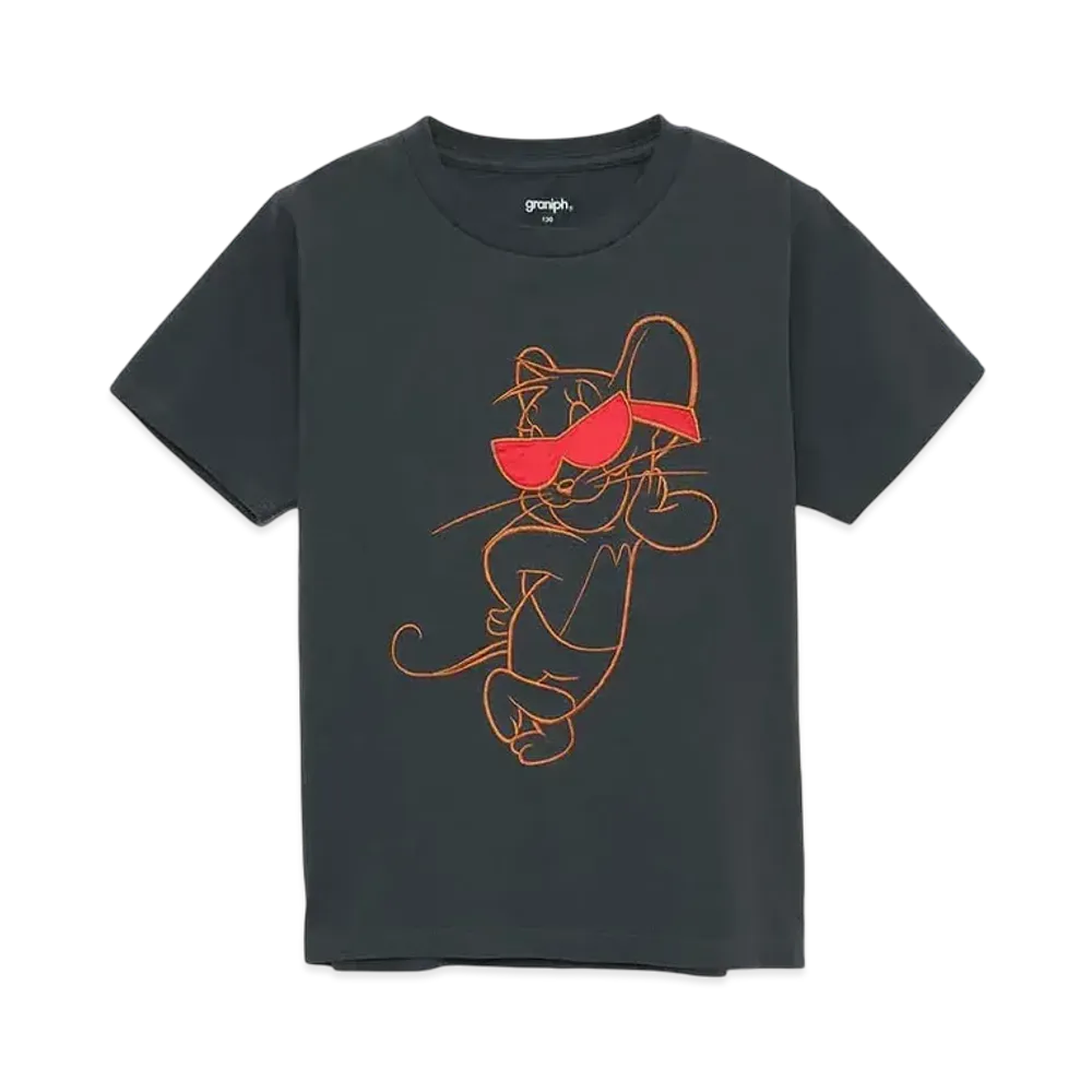 graniph x Tom and Jerry Sunglasses Kids T-Shirts "Sumikuro"