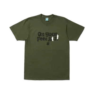 UNDEFEATED ON YOUR FEET S/S TEE - 80305 "Olive"