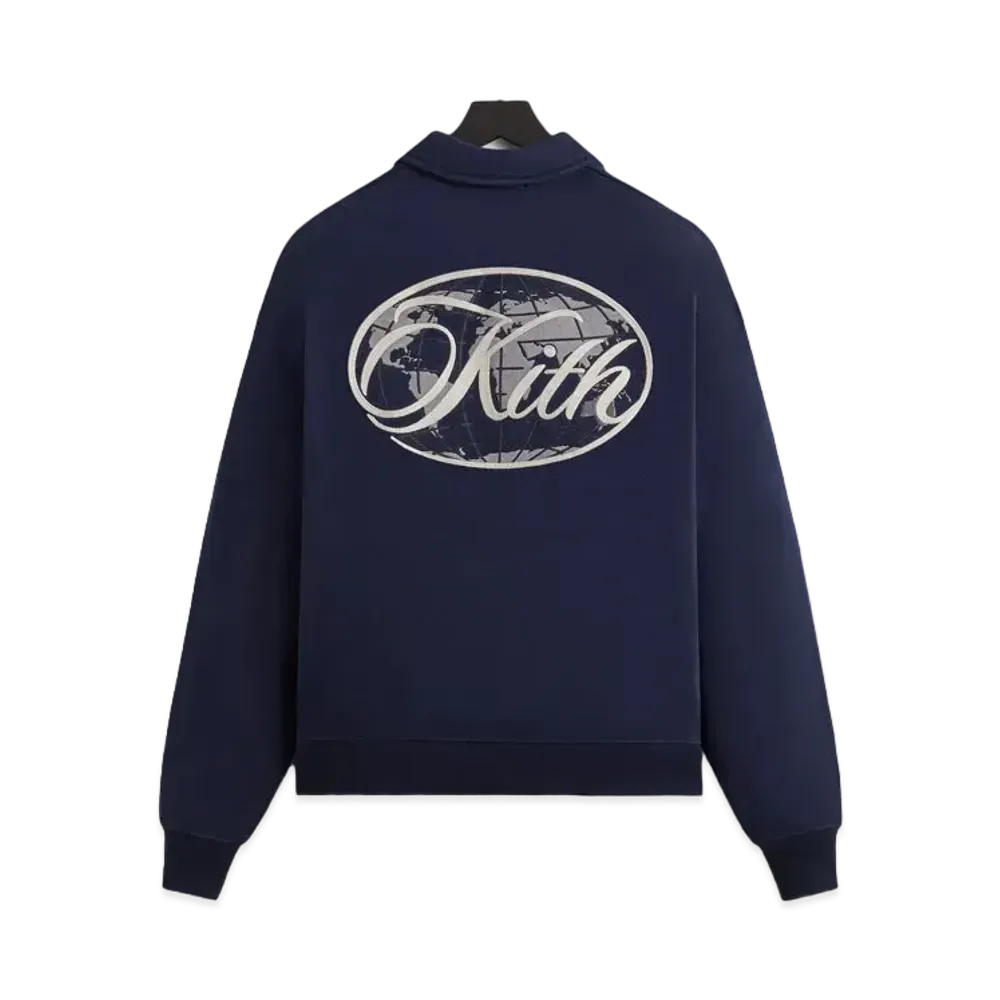 Kith Nelson Quarter Zip Rugby "Nocturnal"