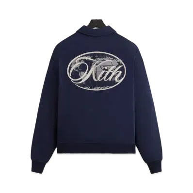 Kith Nelson Quarter Zip Rugby "Nocturnal"
