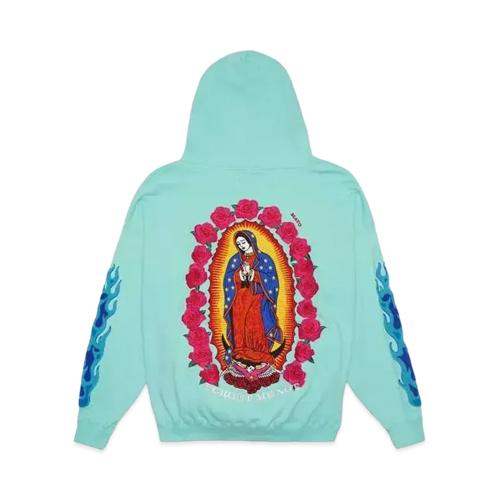 MAYO Embroidery Maria Hoodie "Tiffany Blue"