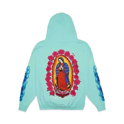 MAYO Embroidery Maria Hoodie "Tiffany Blue"
