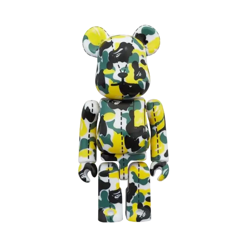 Bearbrick A BATHING APE® 28TH ANNIVERSARY CAMO#1