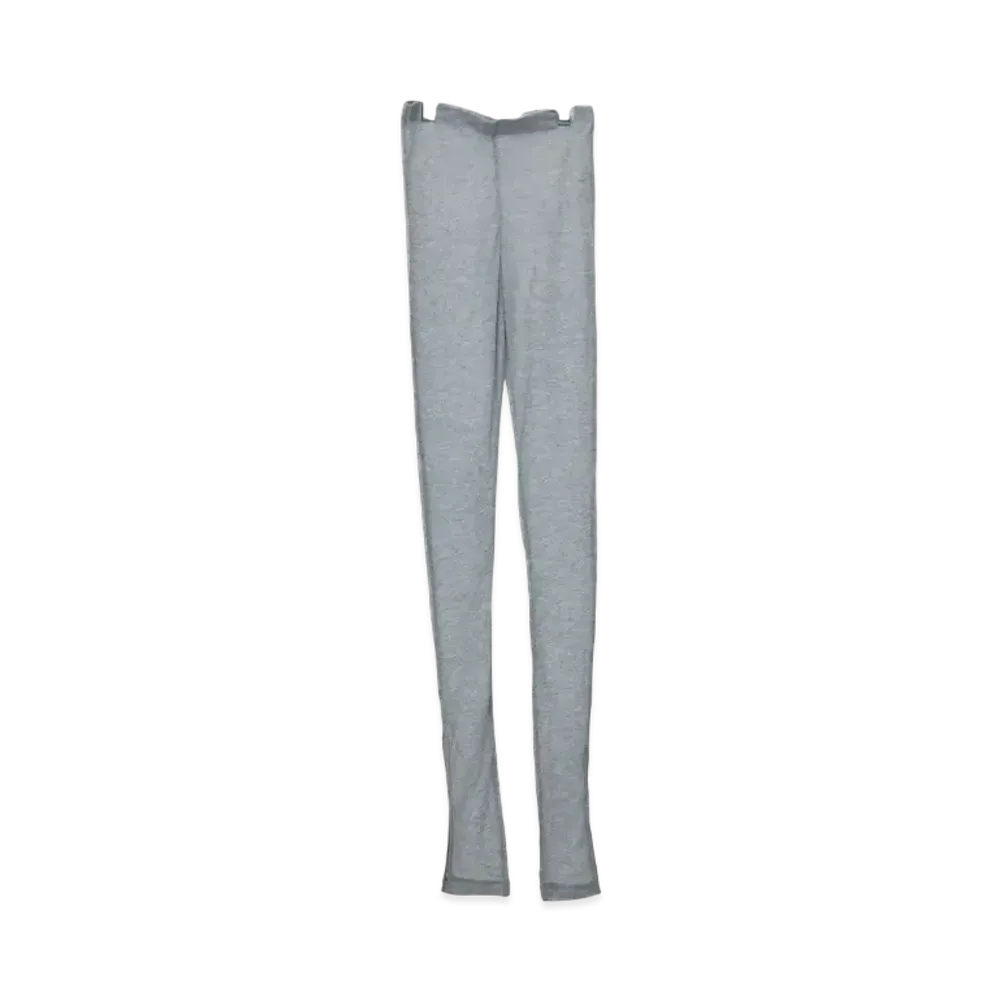 Ernie Palo Sheer rib Leggings "Gray"