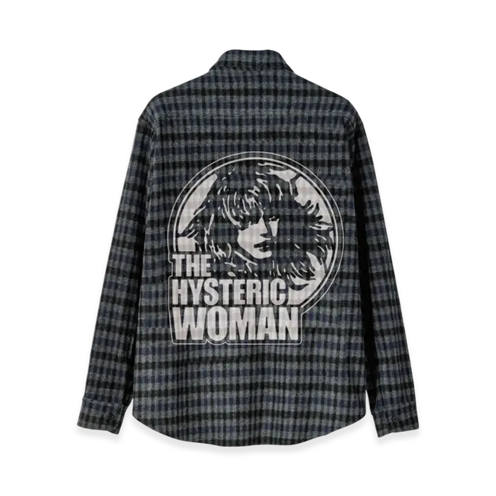 HYSTERIC GLAMOUR The Hysteric Woman Work Shirt "Navy"