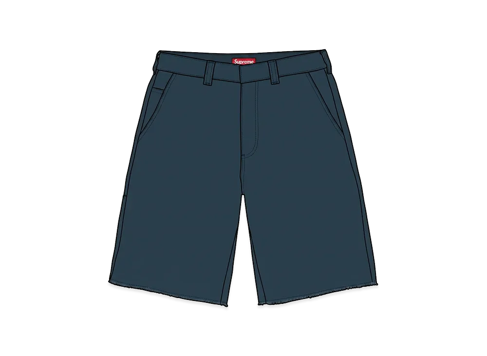 Supreme Work Short "Light Navy"
