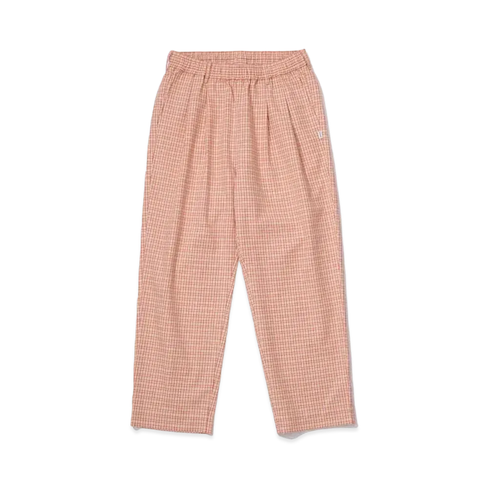 KEBOZ NEL EASY PANTS "Orange Check"