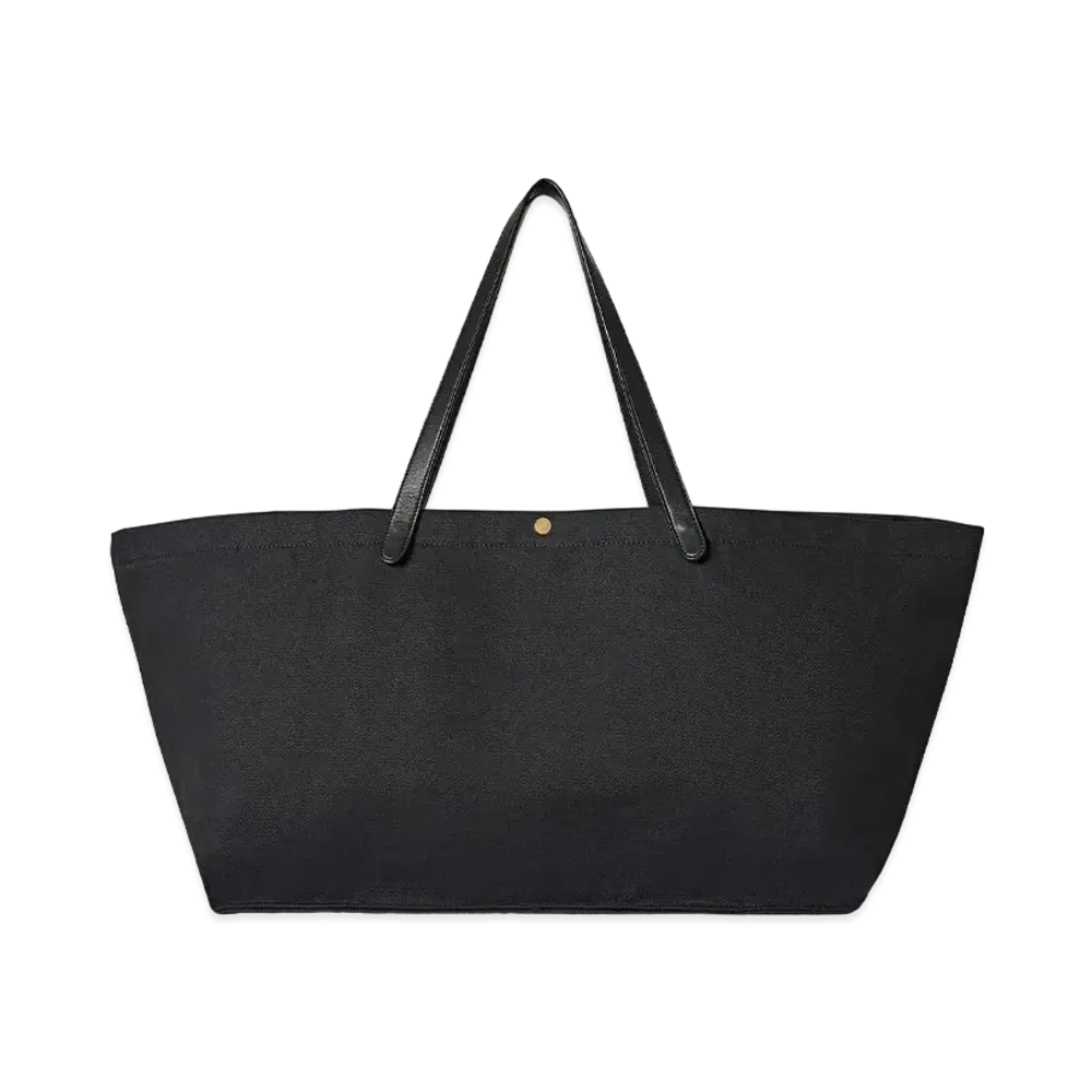 The Row XL Idaho Bag in Cotton "Black"
