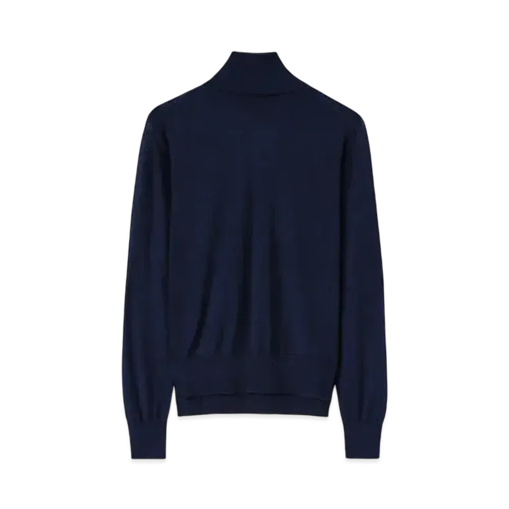 Jil Sander Women's High-Neck Sweater "Midnight"