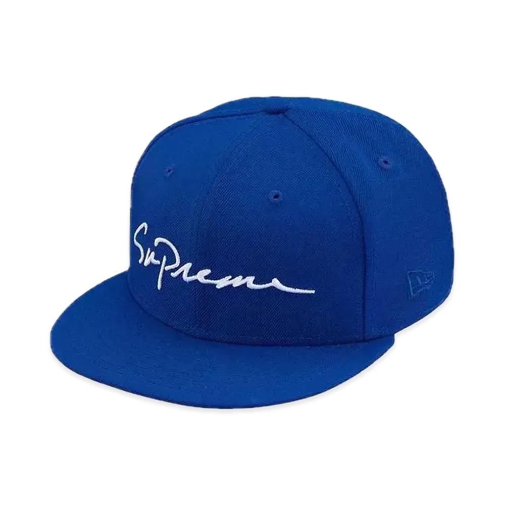Supreme Classic Script New Era "Royal"