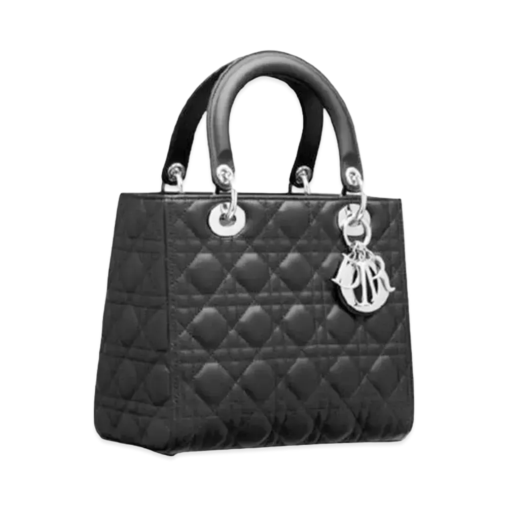 Dior Medium Lady Dior Bag "Black"