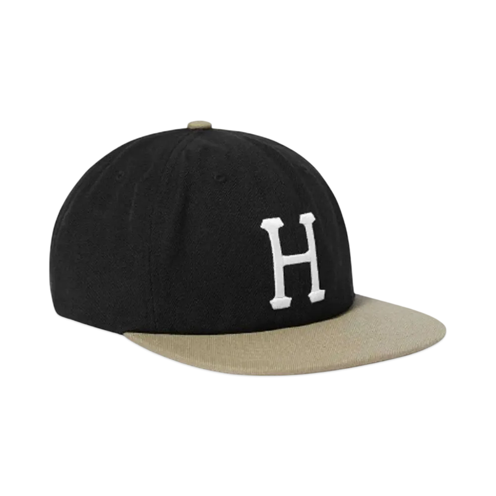 HUF Set Classic H 6 Panel Hat "Black"