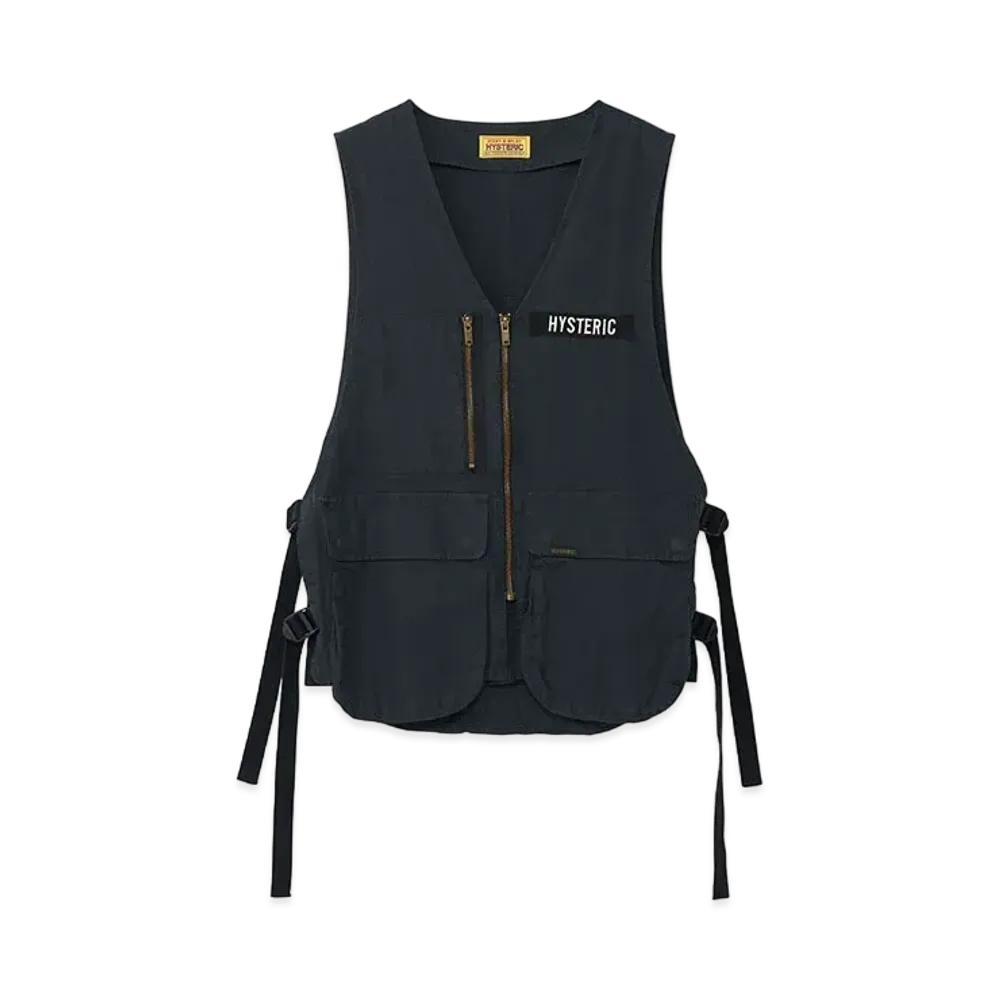 HYSTERIC GLAMOUR Technical Vest "Black"