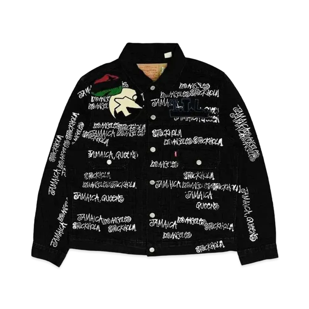 Stussy x Our Legacy x Denim Tears Jacket "Black"