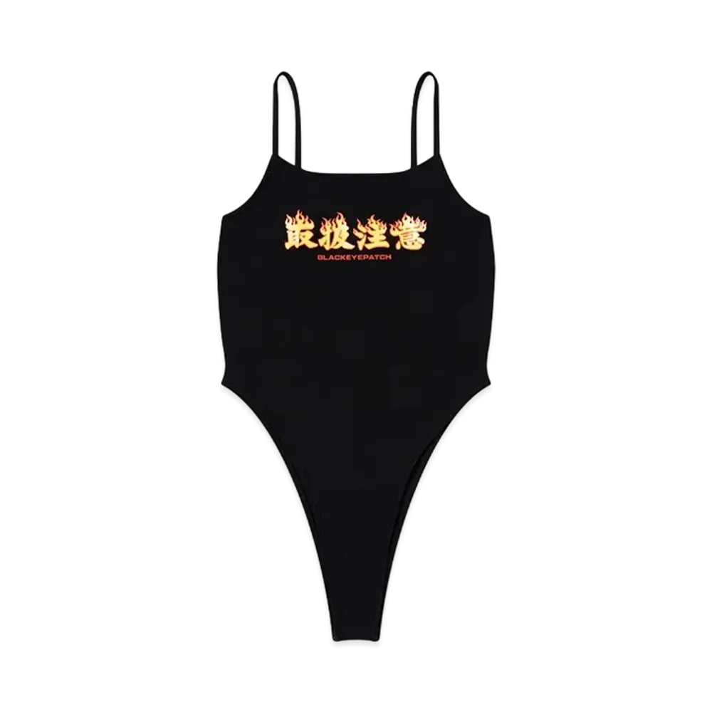 BlackEyePatch HWC Flame Logo Body Suit "Black"