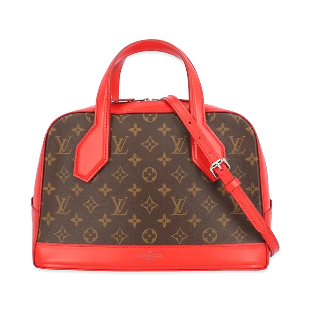 Louis Vuitton Dora PM Monogram "Brown/Red"