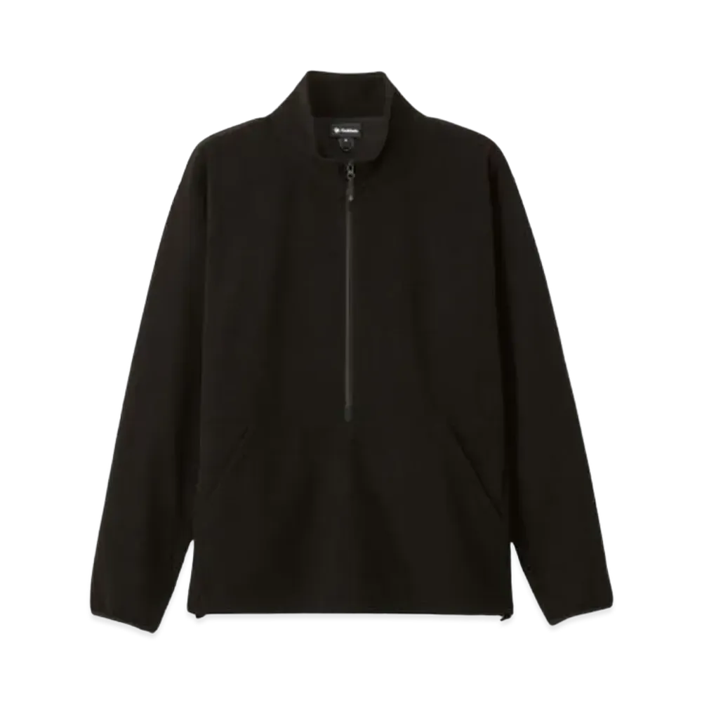 Goldwin Polartec Power Stretch Half Zip Pullover (Unisex) "Black"