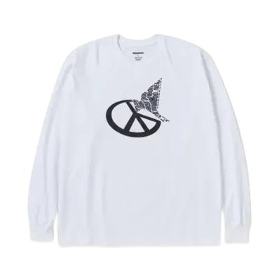 NEIGHBORHOOD NH . Tee LS-20 "White"