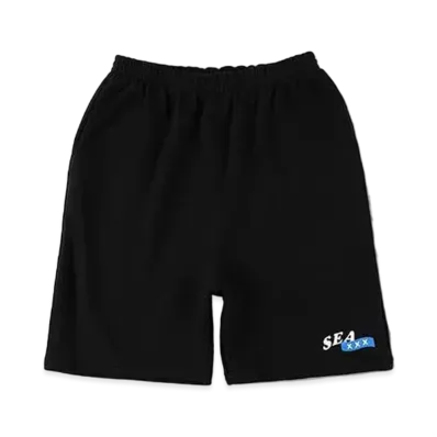 WIND AND SEA x XXX (CIRCLE-XXX) SWEAT SHORTS "Black"