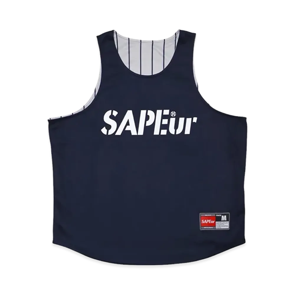 SAPEur Youth RV Dry Basic Tank "Navy/Stripe"