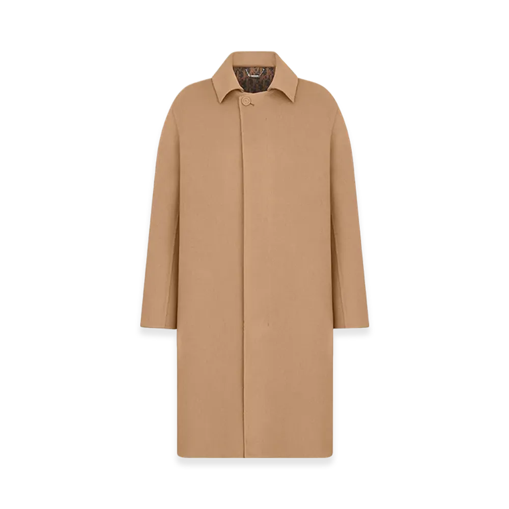 Dior Icons Coat Double Sided Cashmere Wool "Beige"