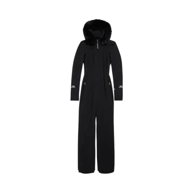 BALENCIAGA Women's Ski Fitted Jumpsuit "Black"
