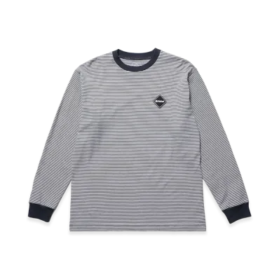 F.C.Real Bristol Border L/S Tee "Black"