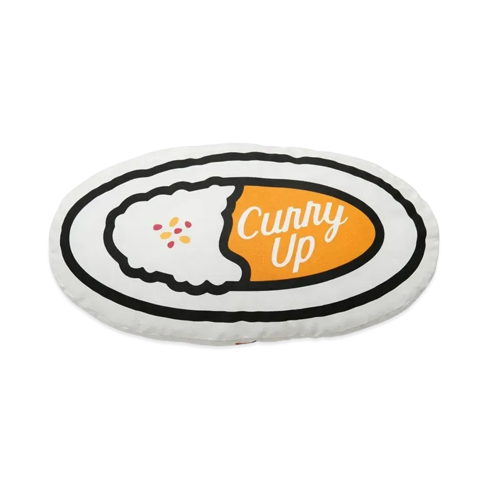 HUMAN MADE CURRY UP CUSHION "Natural"
