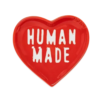 HUMAN MADE Heart Ceramics Tray "Red" HM28GD104