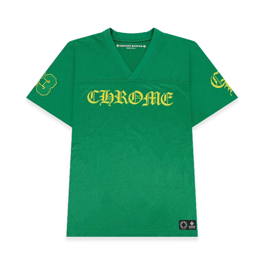 Chrome Hearts Sports Mesh S/S Warm Up Jersey "Green"