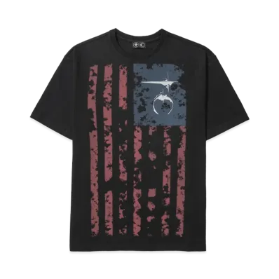 THUG CLUB Old Glory T-Shirt "BLACK"