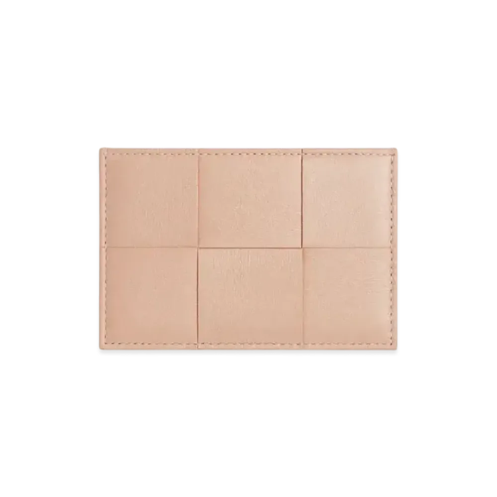 Bottega Veneta Cassette Credit Card Case "Lotus"