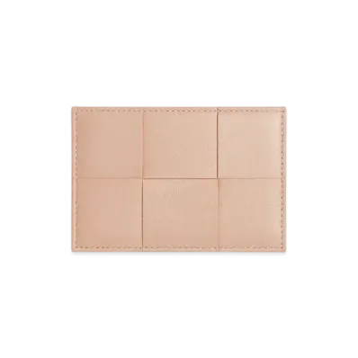 Bottega Veneta Cassette Credit Card Case "Lotus"