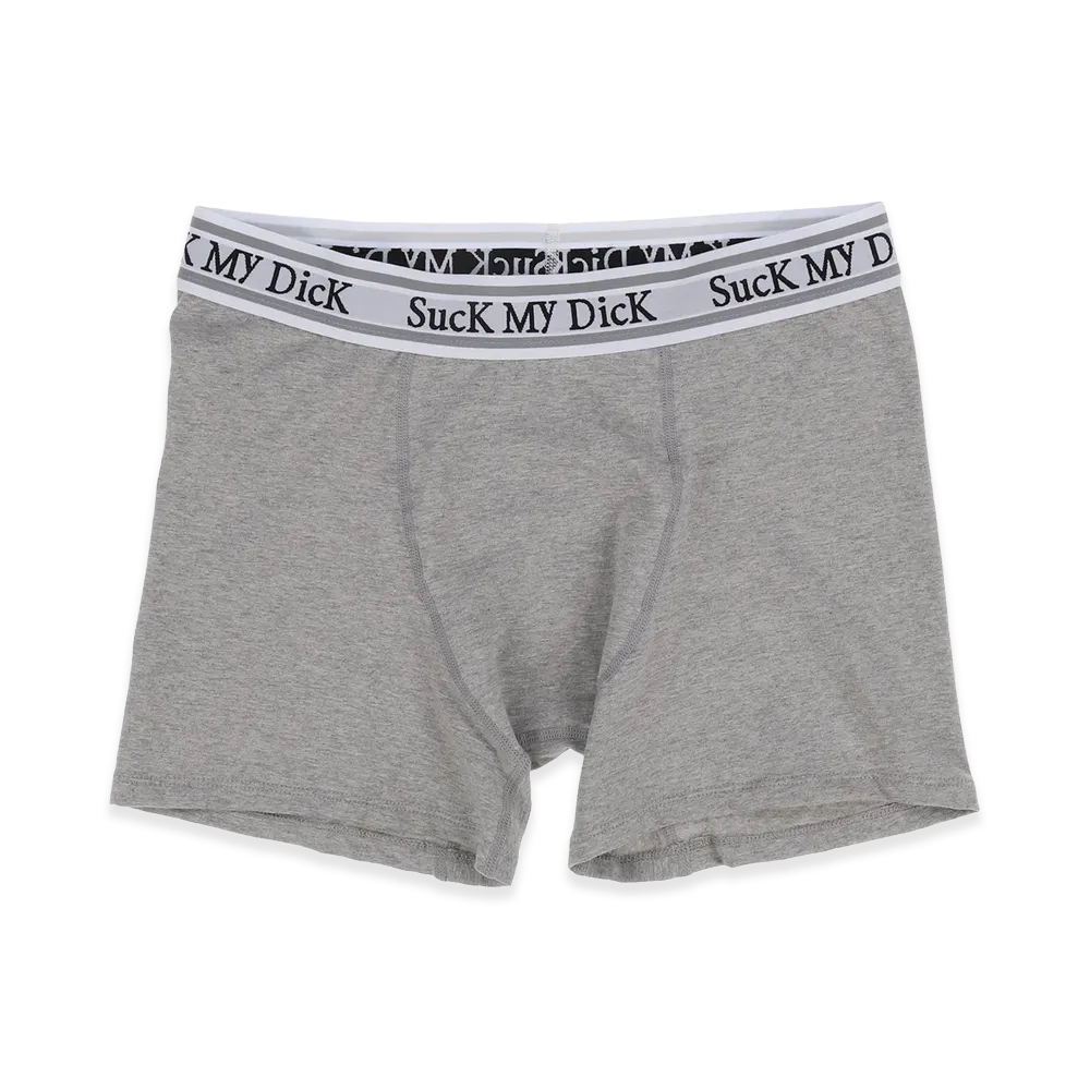 THUG CLUB Suck My Dick Boxer Briefs "Grey"