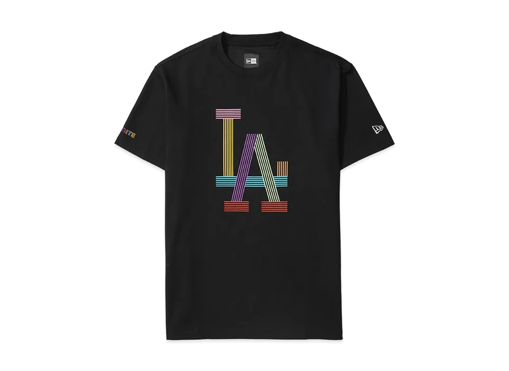 NEW ERA BTS x MLB Dynamite Los Angeles Dodgers Performance Tee "Black"