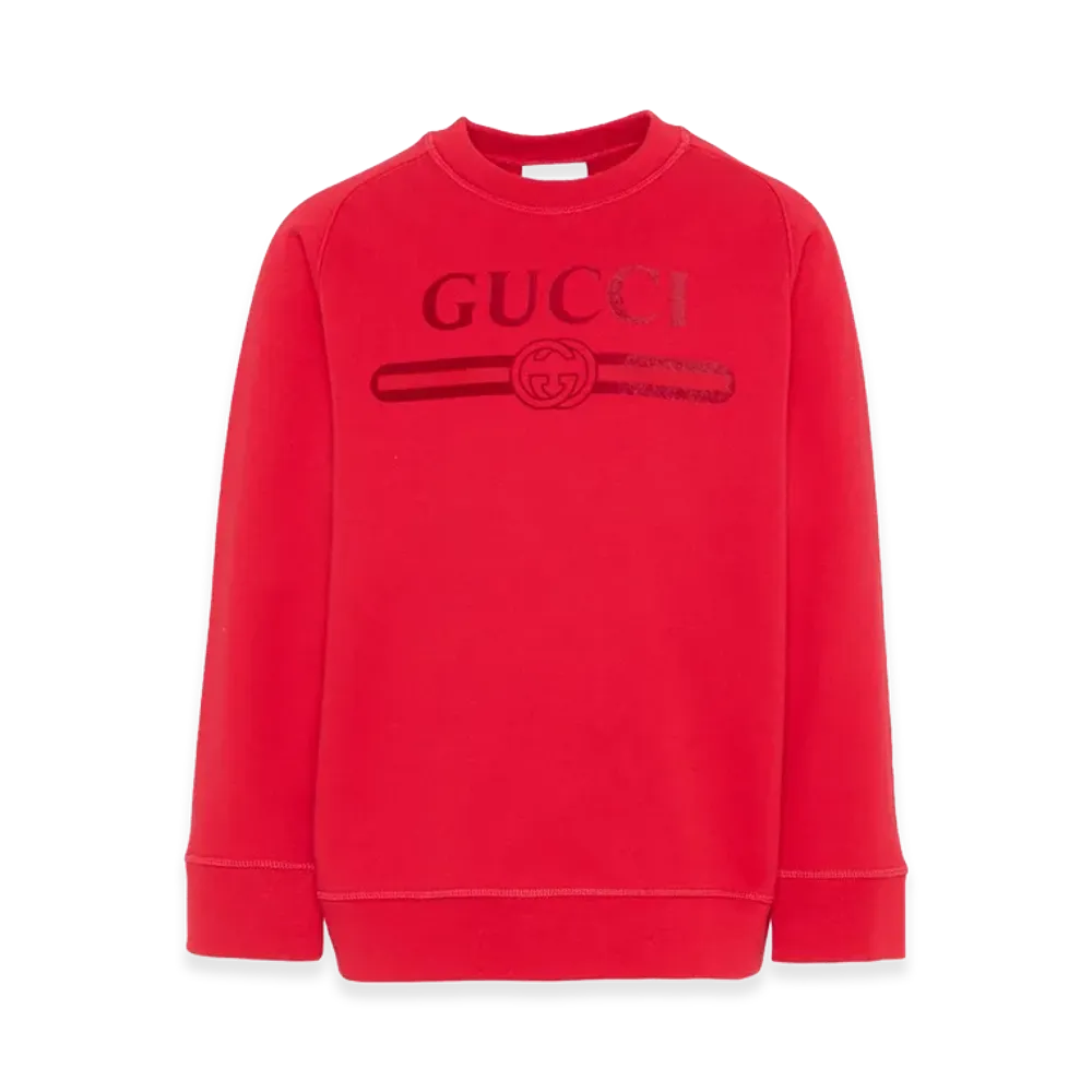 GUCCI Kids Sweaters "Red"
