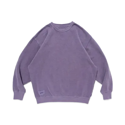 WTAPS Sign 01 / Sweater / CTPL "Purple"