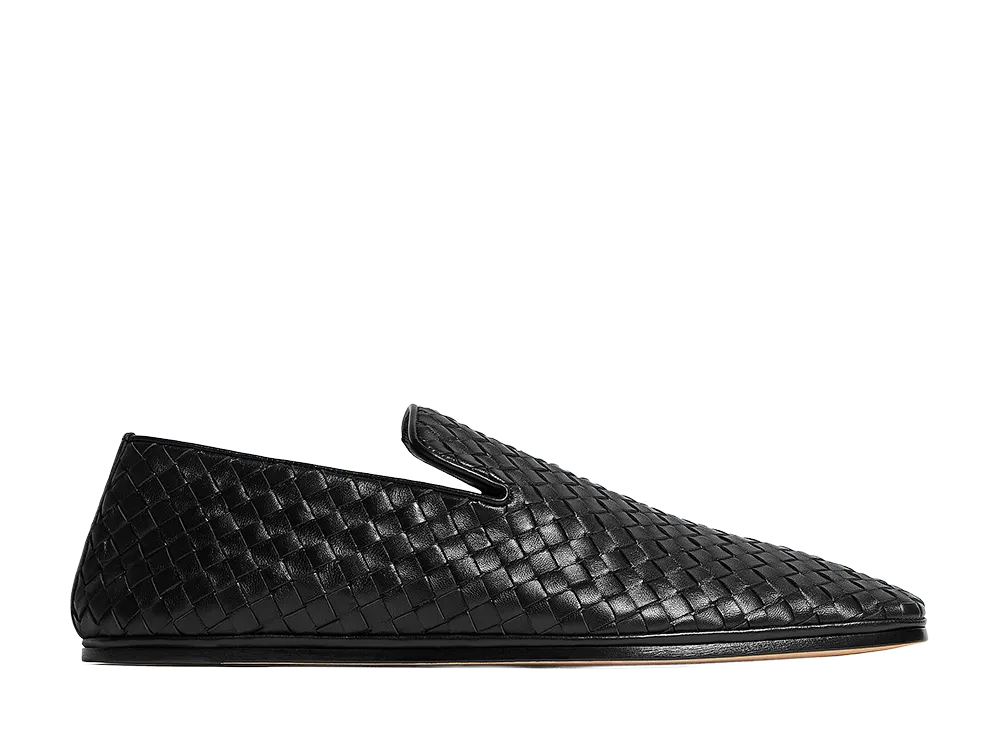 Bottega Veneta Palazzo Slippers "Black"