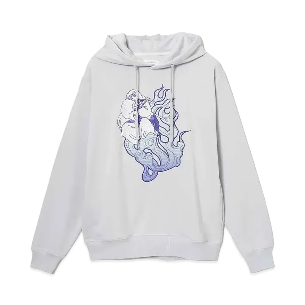 graniph x Inuyasha Sesshomaru Fleece Parka "Gray"