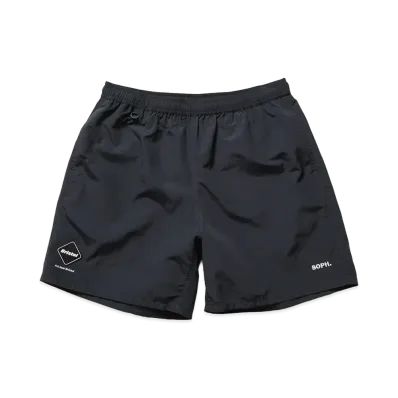 F.C.Real Bristol Supplex Nylon Easy Shorts "Black"