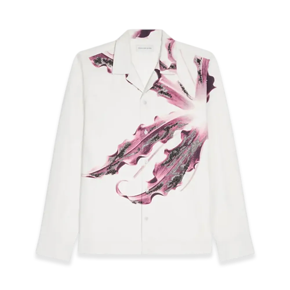 DRIES VAN NOTEN Embroidered Cotton Shirt "Auber"